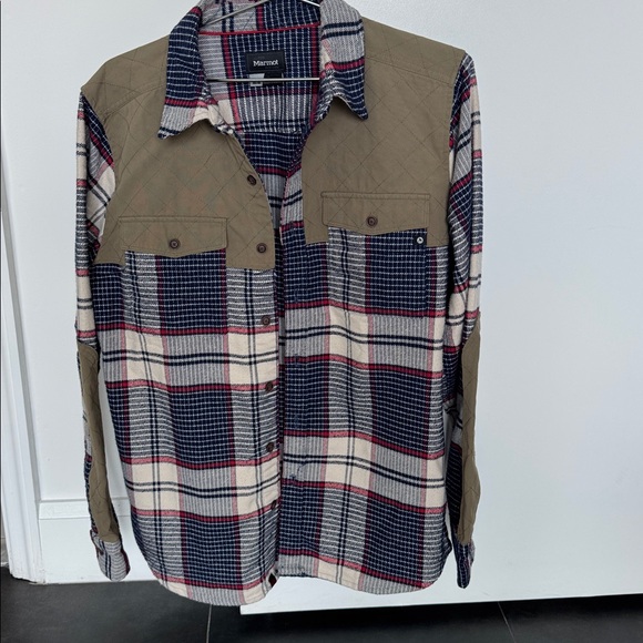 Marmot Needle Peak Midweight Flannel Men's
Medium Shirt Jacket - Picture 1 of 15